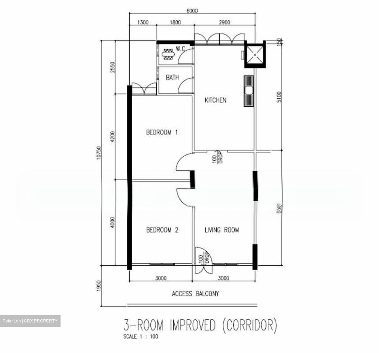 Blk 264 Waterloo Street (Central Area), HDB 3 Rooms #554095001